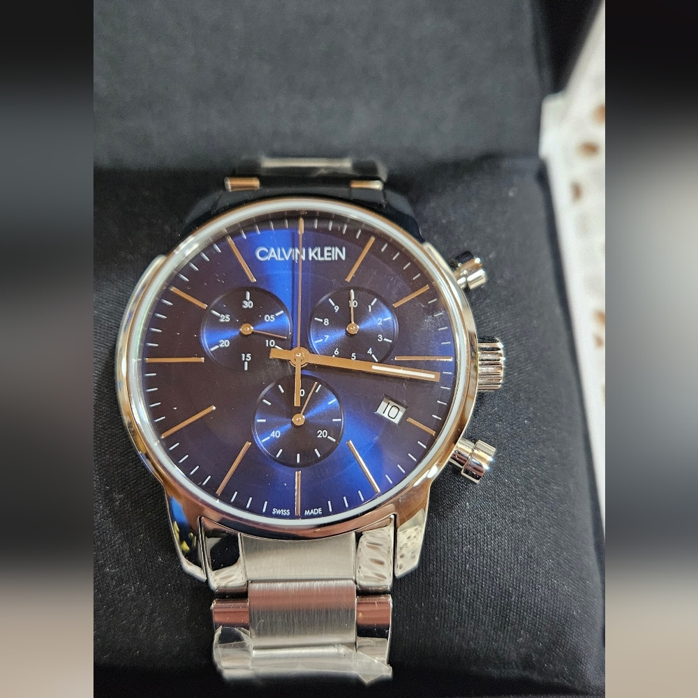 NWT Men's Core Water Resistant Chronograph Watch K2G2714N - Picture 2 of 5